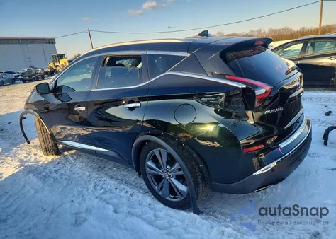 2020 Nissan Murano Platinum z USA, uszkodzony, nr VIN 5N1AZ2DJ9LN152841